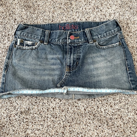 Hollister Dresses & Skirts - Jean skirt